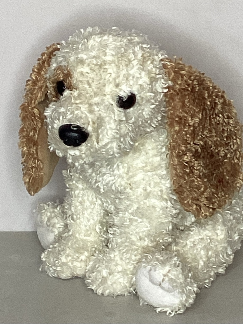 Ty Plush BEASLEY the cocker spaniel dog- LIKE NEW!